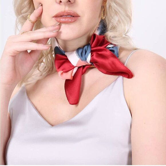 Oil Paint Style Silky Scarf main image 7